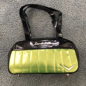 Lux de Ville Neon green purse